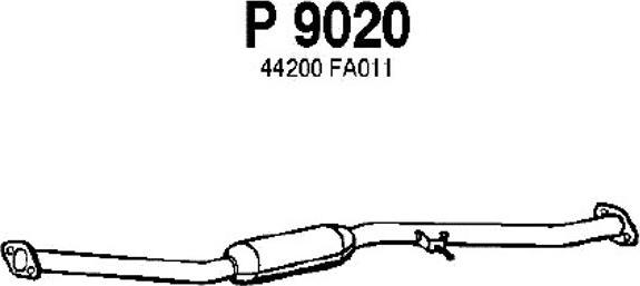 Fenno P9020 - Middle Silencer motal.fi