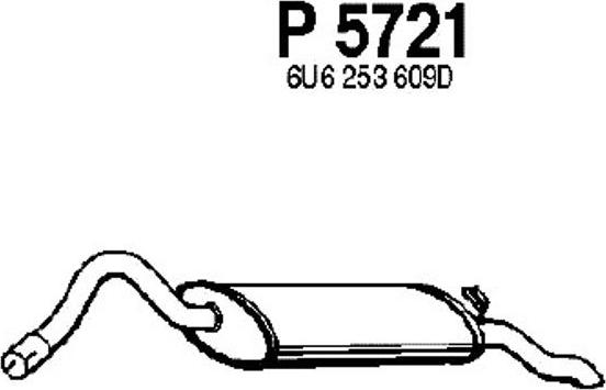 Fenno P5721 - End Silencer motal.fi