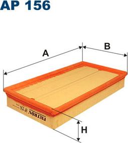 Filtron AP156 - Air Filter, engine motal.fi