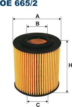 Filtron OE665/2 - Oil Filter motal.fi