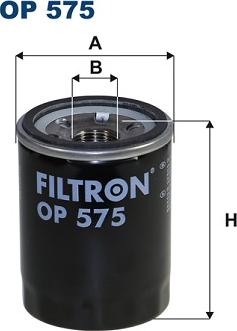 Filtron OP575 - Oil Filter motal.fi