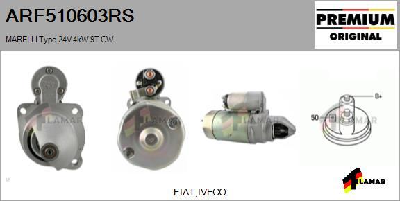 FLAMAR ARF510603RS - Starter motal.fi