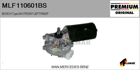 FLAMAR MLF110601BS - Wiper Motor motal.fi