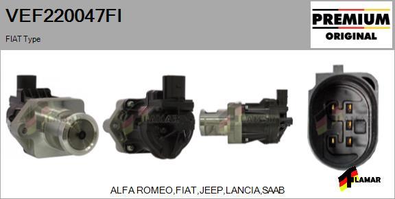 FLAMAR VEF220047FI - EGR Valve motal.fi