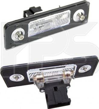 FPS FP 6414 F0-E - Licence Plate Light motal.fi