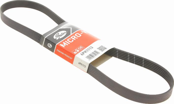 Gates 6PK1113 - V-Ribbed Belt motal.fi