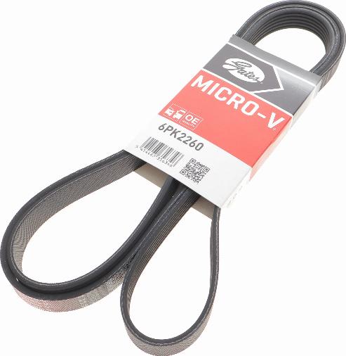 Gates 6PK2260 - V-Ribbed Belt motal.fi