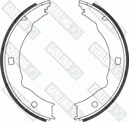 Girling 5186832 - Brake Shoe Set, parking brake motal.fi