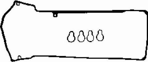 Glaser V36043-00 - Gasket Set, cylinder head cover motal.fi