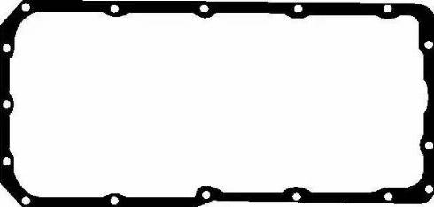 Glaser X08239-01 - Gasket, oil sump motal.fi