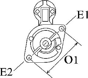 HC-Cargo 110158 - Starter motal.fi