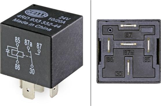 HELLA 4RD 933 332-441 - Relay, main current motal.fi