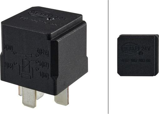 HELLA 4RD 007 903-001 - Relay, main current motal.fi