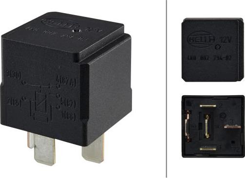 HELLA 4RD 007 794-021 - Relay, cold start control motal.fi
