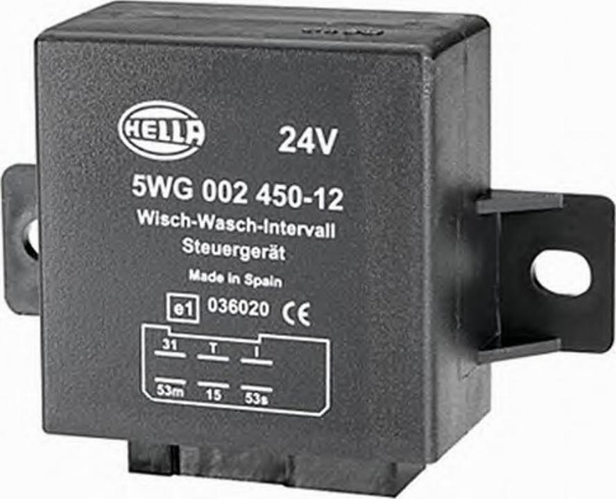 HELLA 5WG 002 450-127 - Relay, wipe / wash interval motal.fi