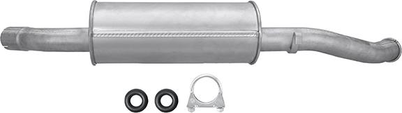 HELLA 8LD 366 027-611 - End Silencer motal.fi