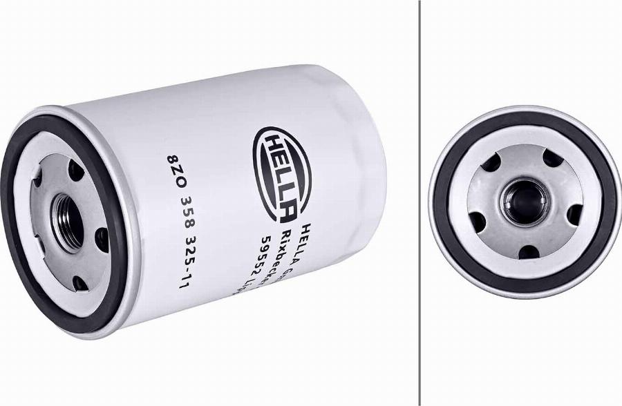 HELLA 8ZO 358 325-111 - Oil Filter motal.fi