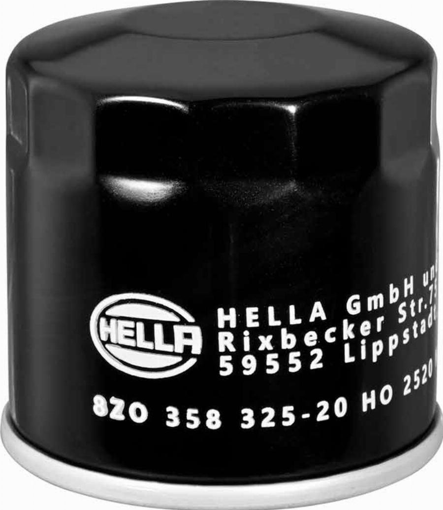 HELLA 8ZO 358 325-201 - Oil Filter motal.fi