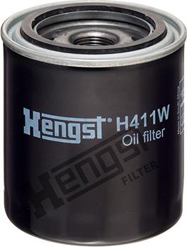 Hengst Filter H411W - Oil Filter motal.fi