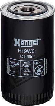 Hengst Filter H19W01 - Oil Filter motal.fi