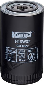 Hengst Filter H19W07 - Oil Filter motal.fi