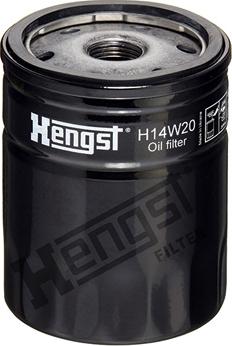 Hengst Filter H14W20 - Oil Filter motal.fi