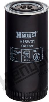 Hengst Filter H18W01 - Oil Filter motal.fi