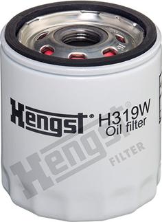 Hengst Filter H319W - Oil Filter motal.fi