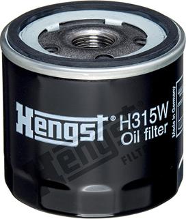 Hengst Filter H315W - Oil Filter motal.fi