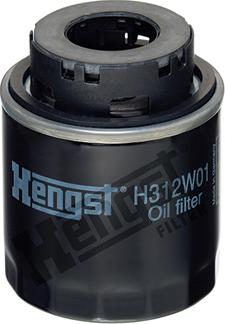 Hengst Filter H312W01 - Oil Filter motal.fi