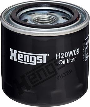 Hengst Filter H20W09 - Oil Filter motal.fi