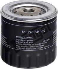 Hengst Filter H20W01 - Oil Filter motal.fi