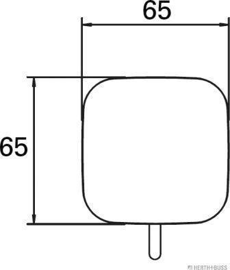 Herth+Buss Elparts 82710101 - Side Marker Light motal.fi