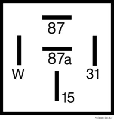 Herth+Buss Elparts 75898345 - Relay, fuel pump motal.fi