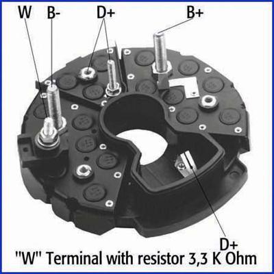 Hitachi 139170 - Rectifier, alternator motal.fi