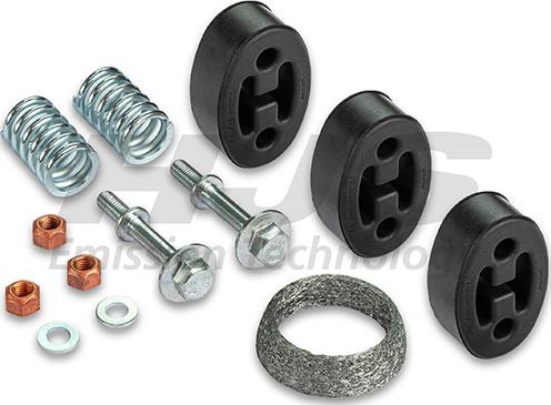 HJS 82 43 8176 - Mounting Kit, exhaust system motal.fi