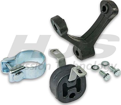 HJS 82 11 9233 - Mounting Kit, exhaust system motal.fi