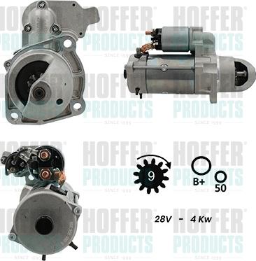 Hoffer H5110006G - Starter motal.fi