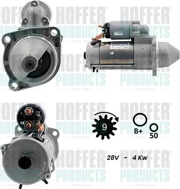 Hoffer H5110027G - Starter motal.fi