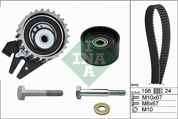 INA 530 0626 10 - Timing Belt Set motal.fi