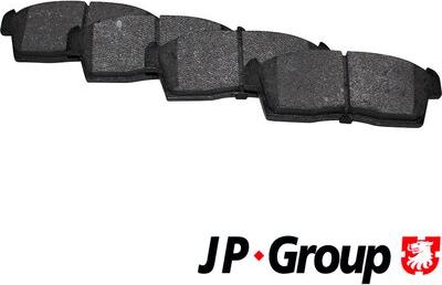 JP Group 4763601310 - Brake Pad Set, disc brake motal.fi