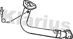 Klarius 301186 - Exhaust Pipe motal.fi