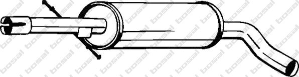 Klokkerholm 105-497 - Middle Silencer motal.fi