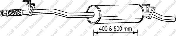 Klokkerholm 291-069 - Middle Silencer motal.fi