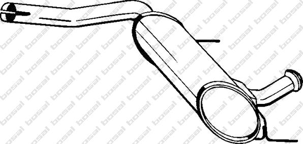 Klokkerholm 200-729 - Middle Silencer motal.fi