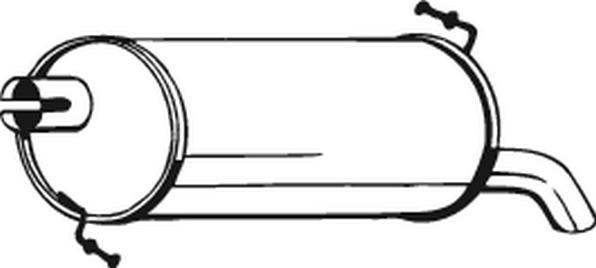 Klokkerholm 233-509 - End Silencer motal.fi