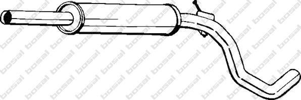 Klokkerholm 233-603 - Middle Silencer motal.fi