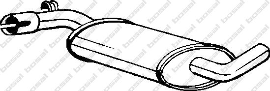 Klokkerholm 233-361 - Middle Silencer motal.fi