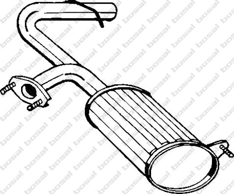 Klokkerholm 229-501 - End Silencer motal.fi