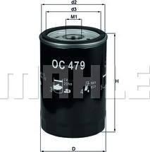 KNECHT OC 479 - Oil Filter motal.fi